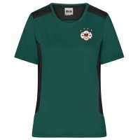 Workwear T-Shirt grün-schwarz / Damen Workwear T-Shirt grün-schwarz / Damen