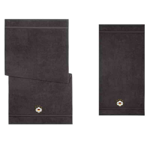 Handtuch Set / grau