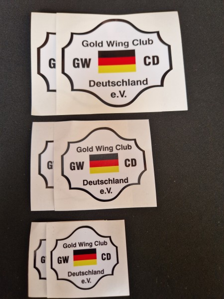 Aufkleber "GWCD Wappen" im 3er Set
