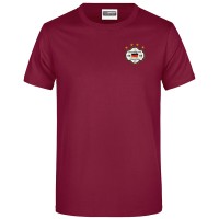 T-Shirt 180 wine / Herren T-Shirt 180 wine / Herren