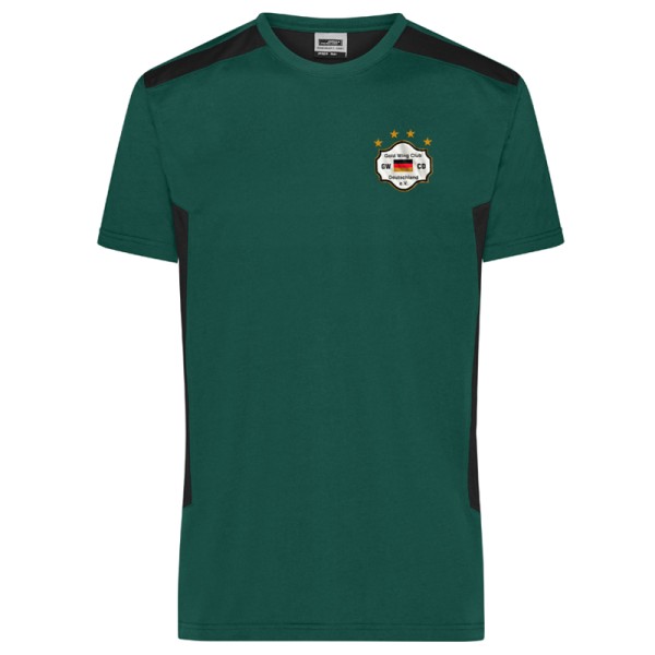 Workwear T-Shirt grün-schwarz / Herren
