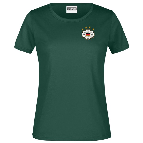 T-Shirt 180 dunkelgrün / Damen