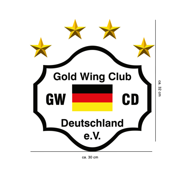 Aufkleber "GWCD Wappen"