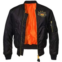 Club-Jacke schwarz/orange / Unisex Club-Jacke schwarz/orange / Unisex