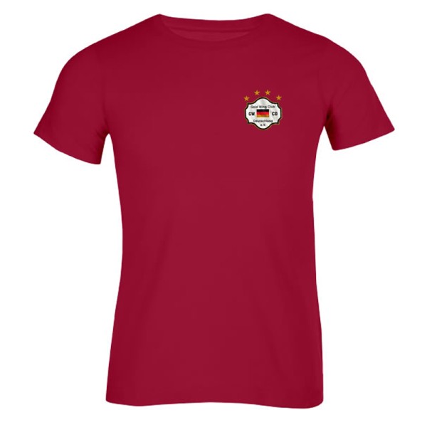 T-Shirt Organic rot / Herren